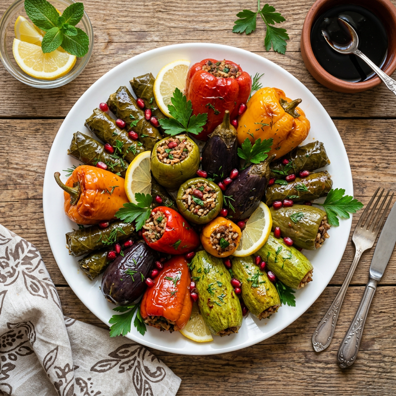طبق دولمة